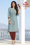 Kalakruti Vol 1 By Ganpati Cotton Printed Straight Kurti Wholesale Price In Surat

